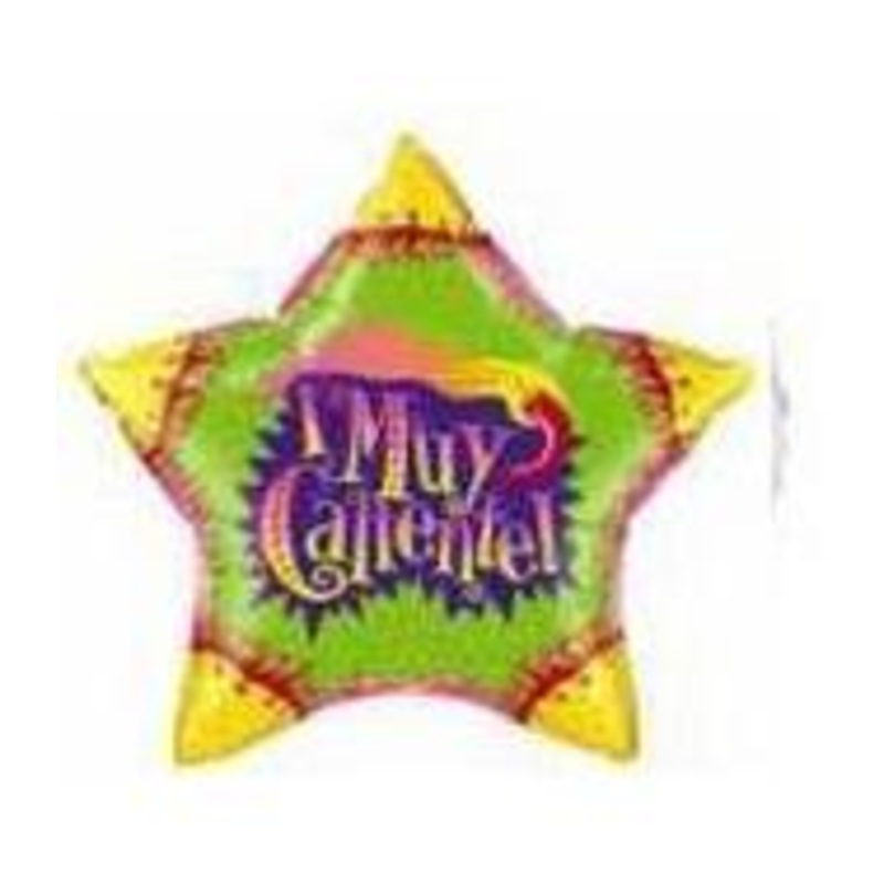 18" Hot Hot Hot!/I Muy Calente! Balloon (Spanish)