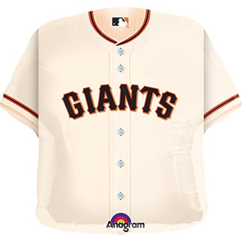 24" MLB Baseball San Francisco Giants Jersey Balloon