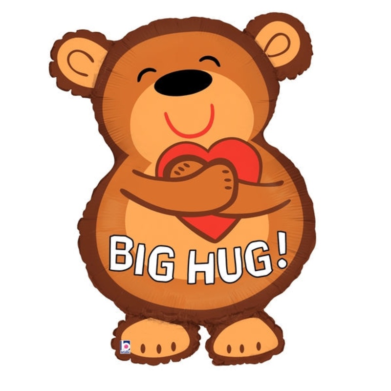 28" Big Hug! Bear SuperShape Balloon