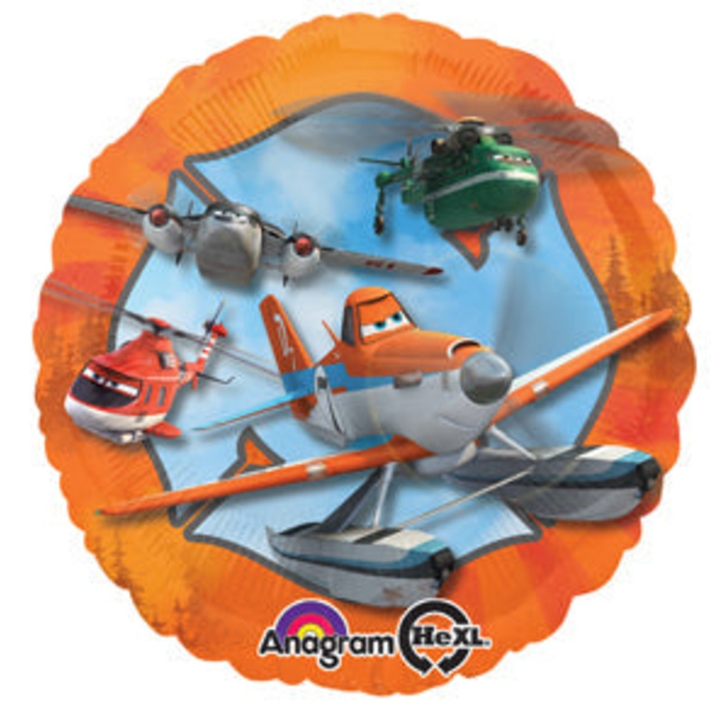 28" Planes Fire & Rescue Foil Balloon