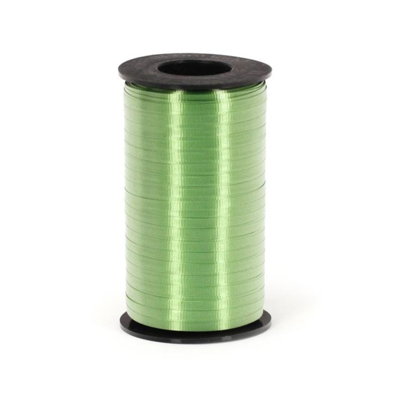 3/16" Poly Balloon Curling Ribbed Ribbon Leaf