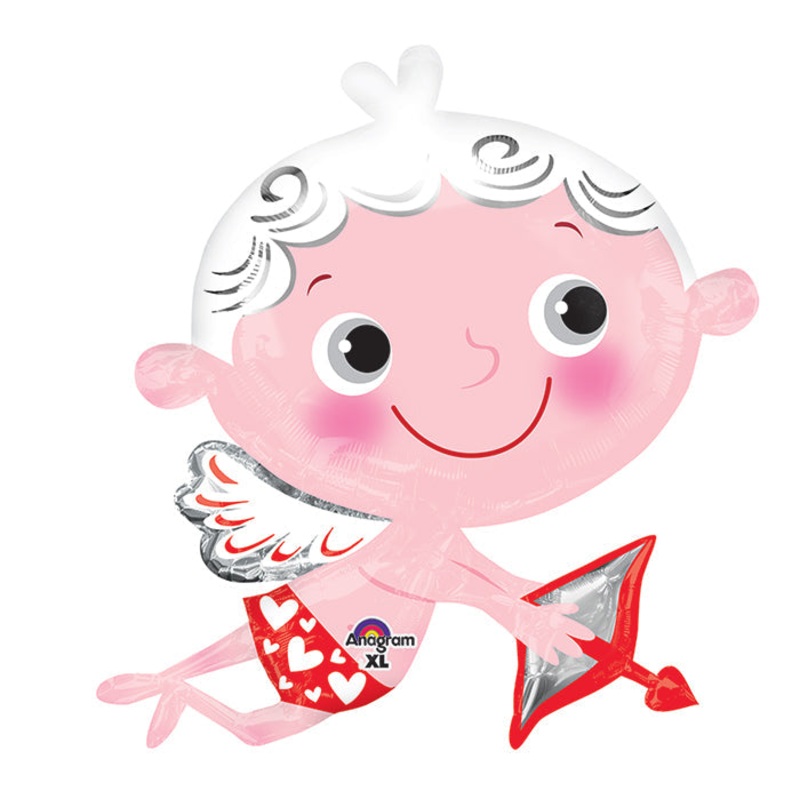 30" SuperShape Cupid Strikes Balloon