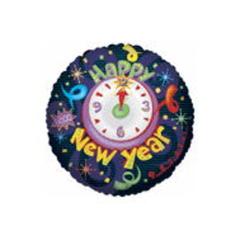 36" Time To Celebrate New Year Balloon