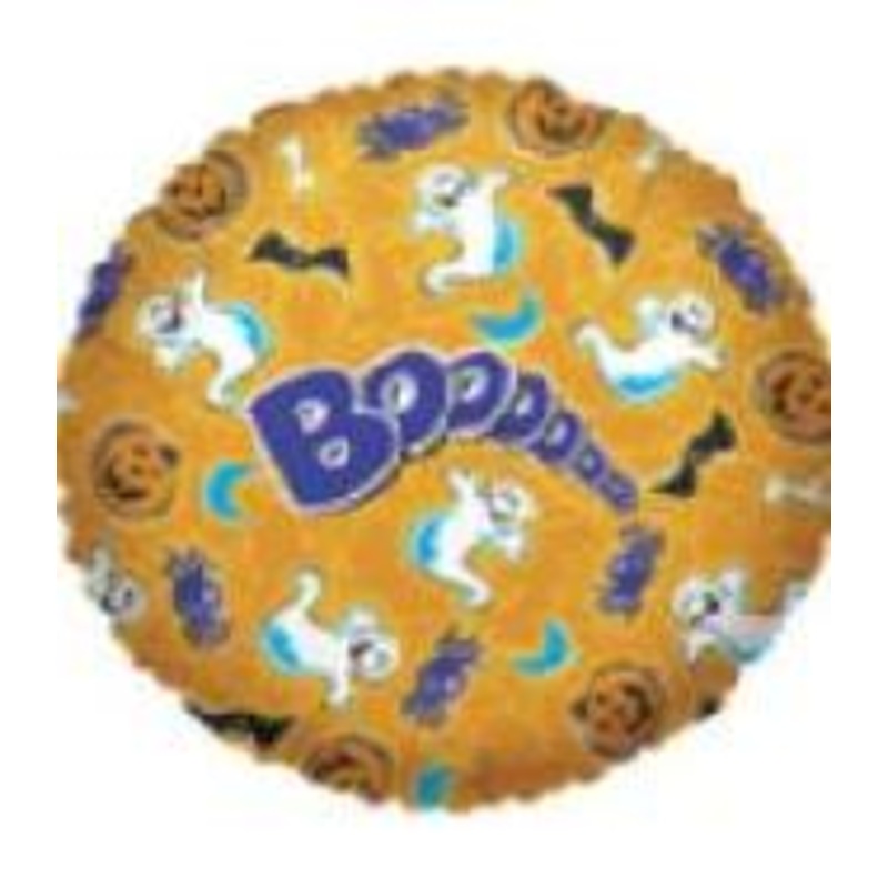 4.5" Airfill Only Halloween Friends Boooo Balloon
