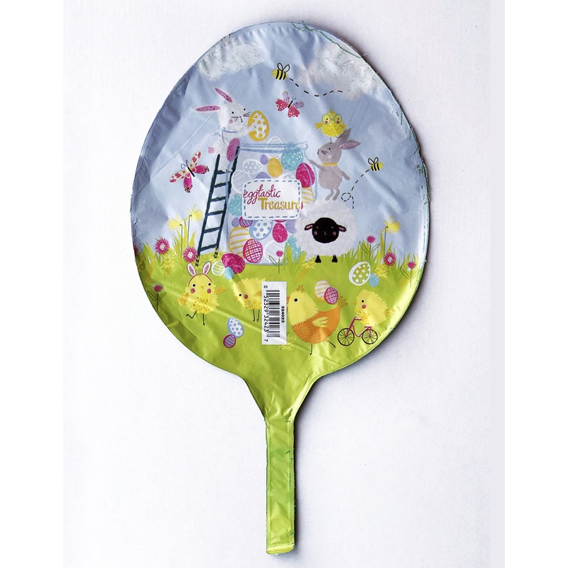 12" Airfill Only Eggtastic Foil Balloon
