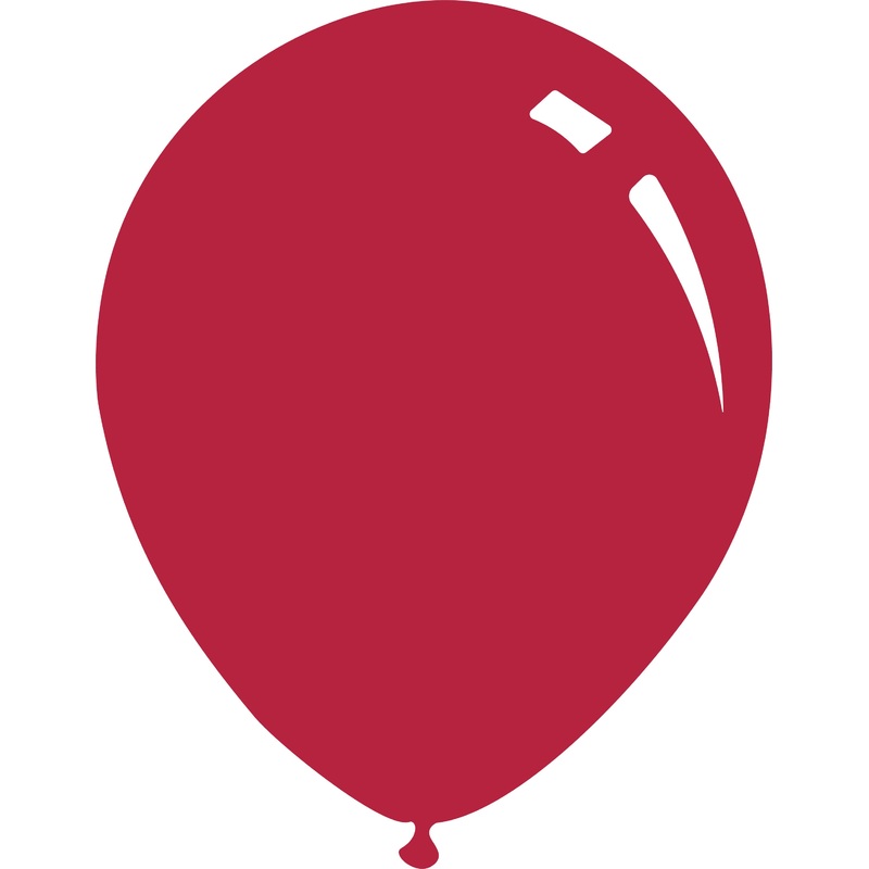 12" Metallic Fuchsia Decomex Latex Balloons (100 Per Bag)