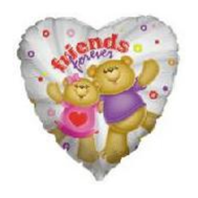 18" Friends Forever Bears Balloon