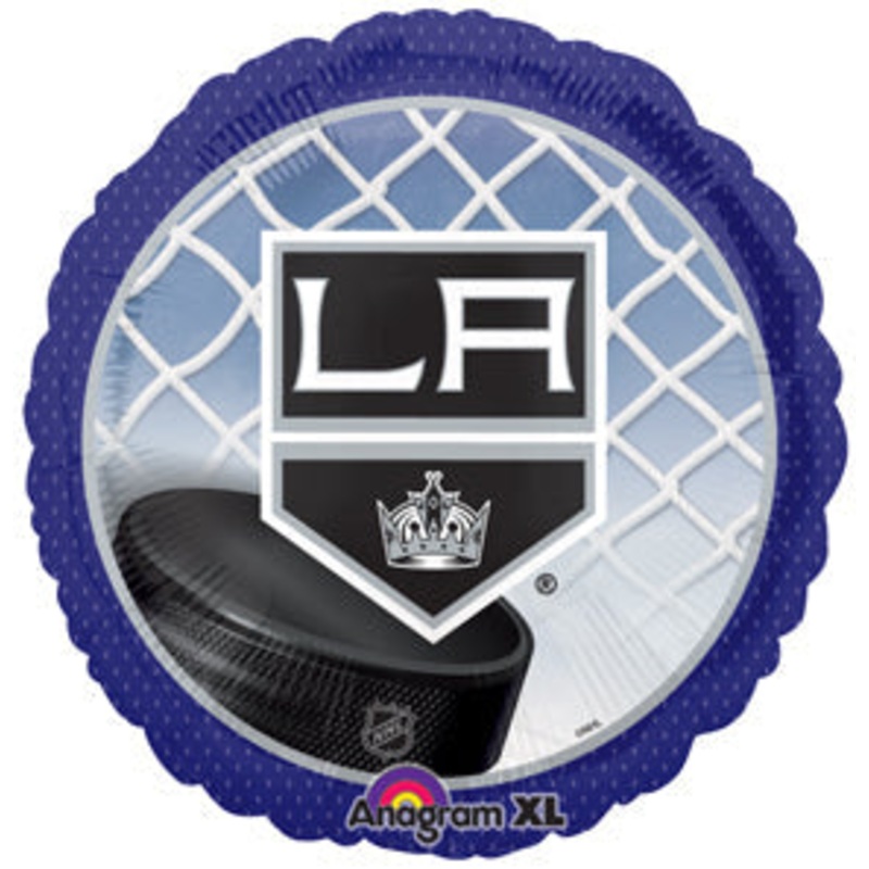 18" NHL Hockey Los Angeles Kings Mylar Balloon
