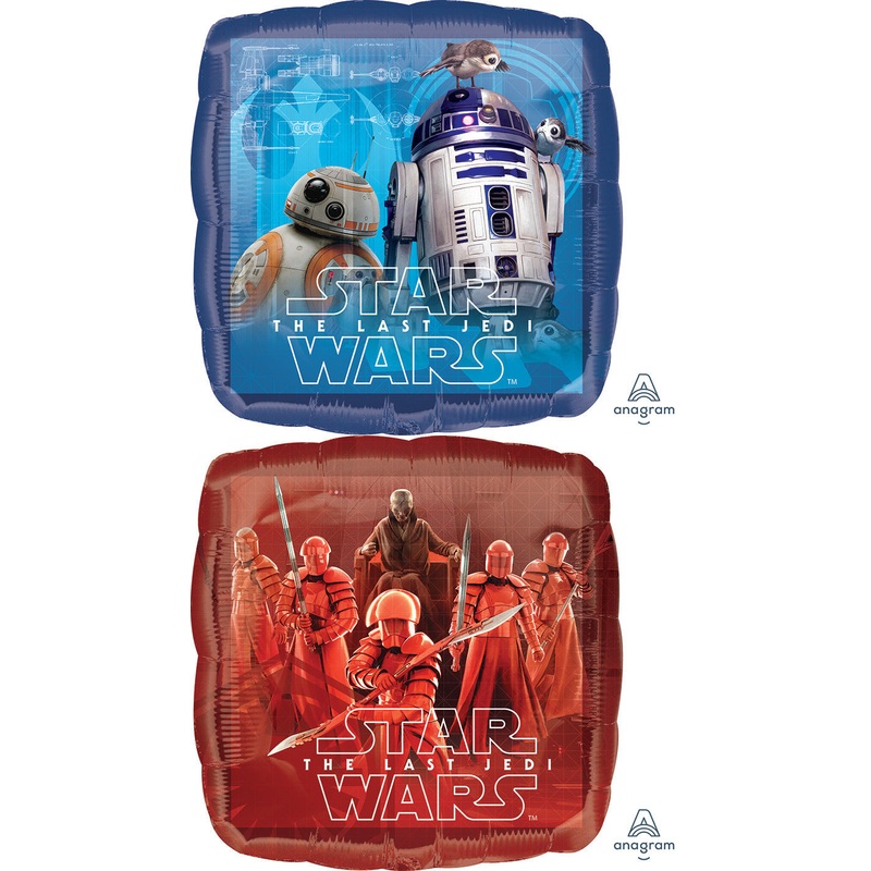 18" Star Wars The Last Jedi Foil Balloon