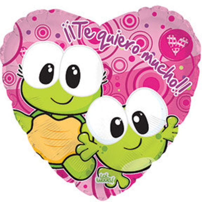 18" Te Quiero Mucho Globos Balloon (Spanish)