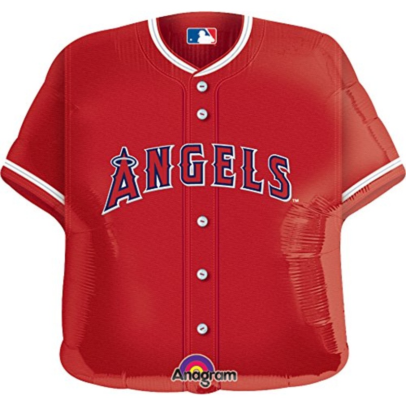 24" MLB Baseball Los Angeles Angels of Anaheim Jersey Balloon