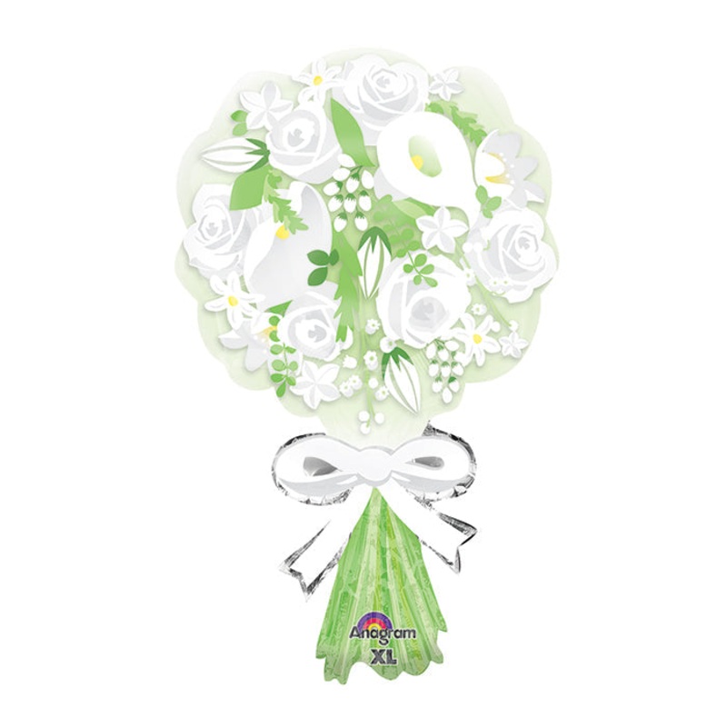 30" SuperShape Bouquet For the Bride Balloon