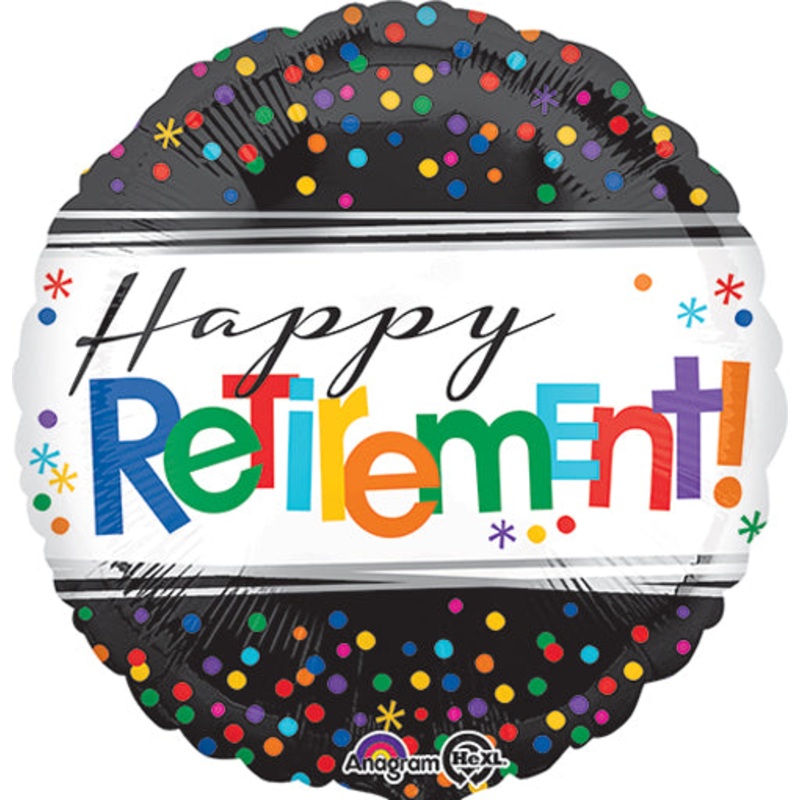 18" Officially Retired Balloon
