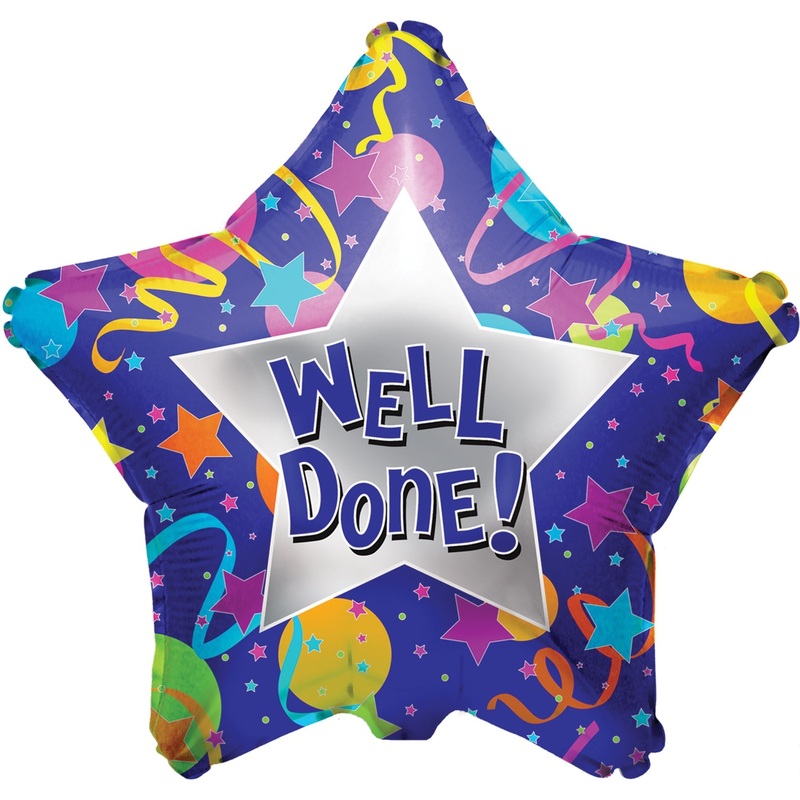 19" Well Done! Oaktree Foil Balloon