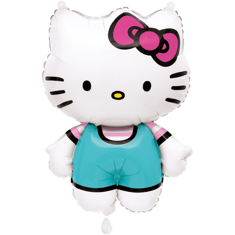 25" Hello Kitty Shape Foil Balloon