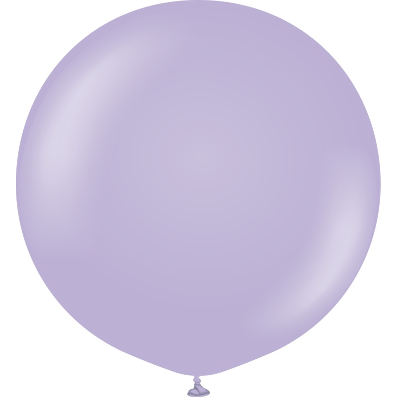 36" Kalisan Latex Balloons Standard Lilac (2 Per Bag)