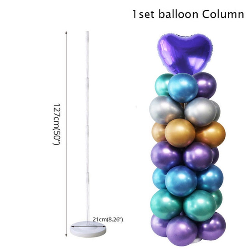 4 ft Balloon Stand With Water Base Capacity 1KG
