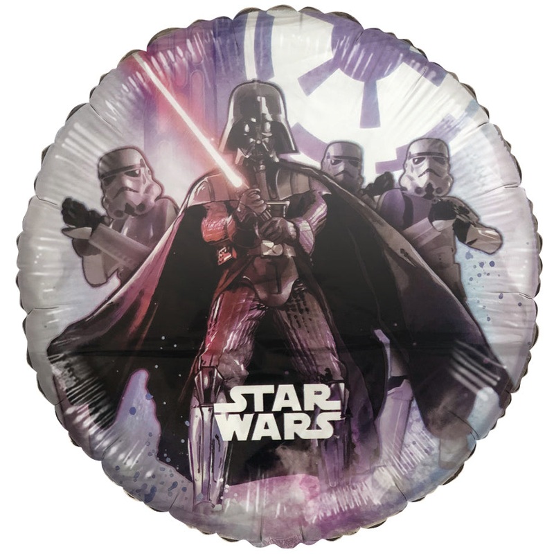 9" Airfill Only Star Wars Foil Balloon