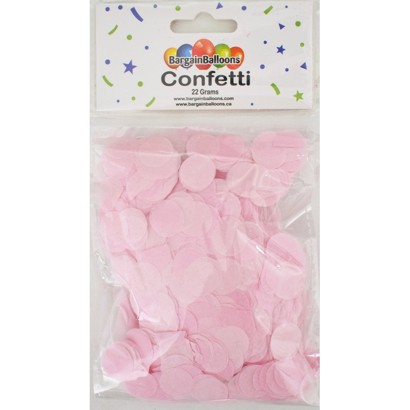 Balloon Confetti Dots 22 Grams Tissue Rose 1.5CM-Round