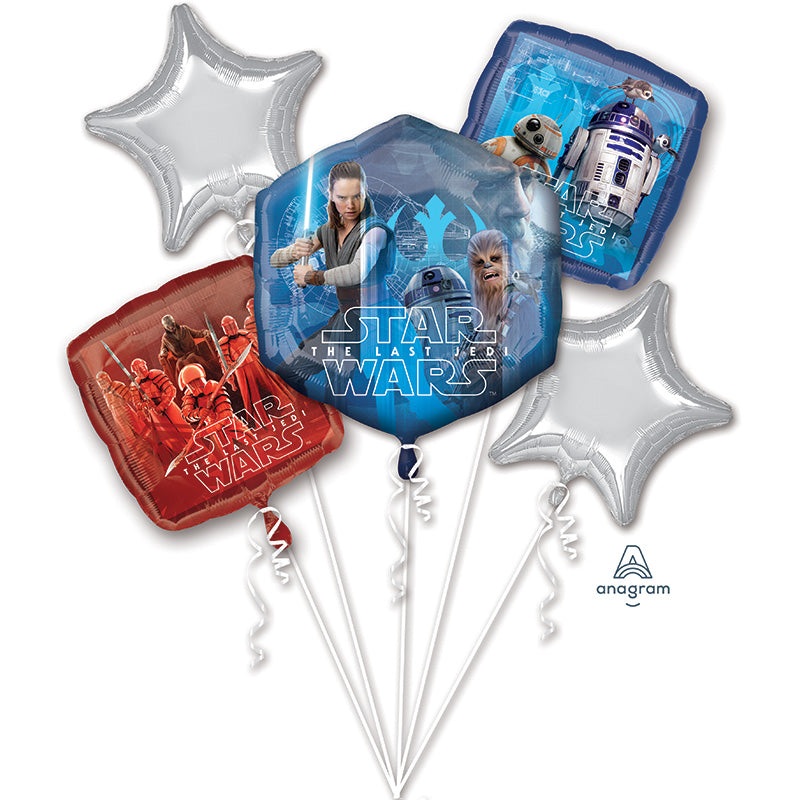 Star Wars The Last Jedi Bouquet Foil Balloon