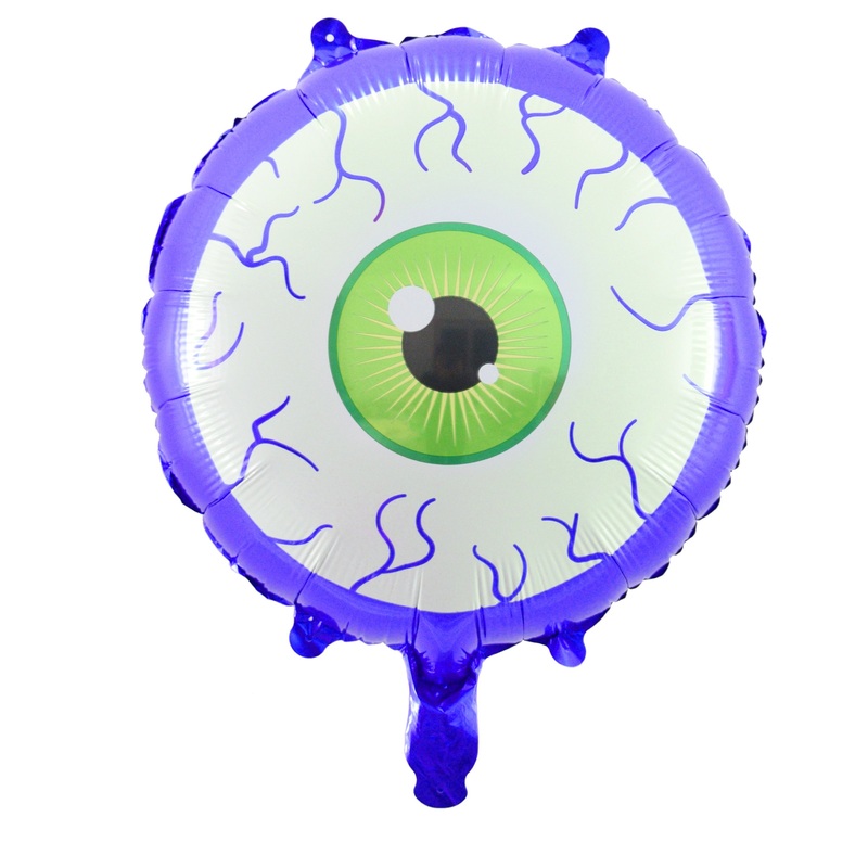 18" Eyeball Purple Balloon