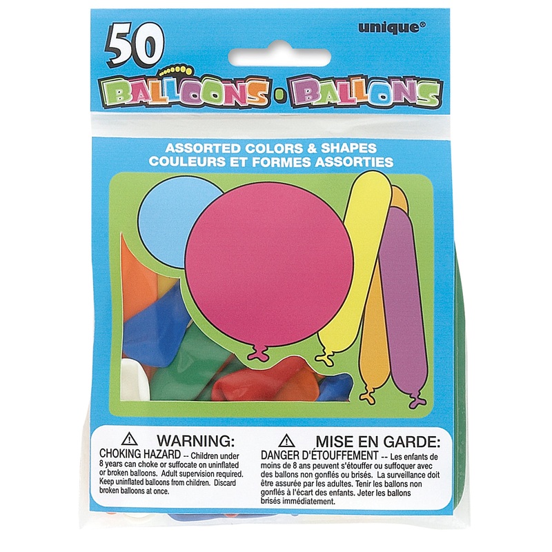 50 Party Balloons