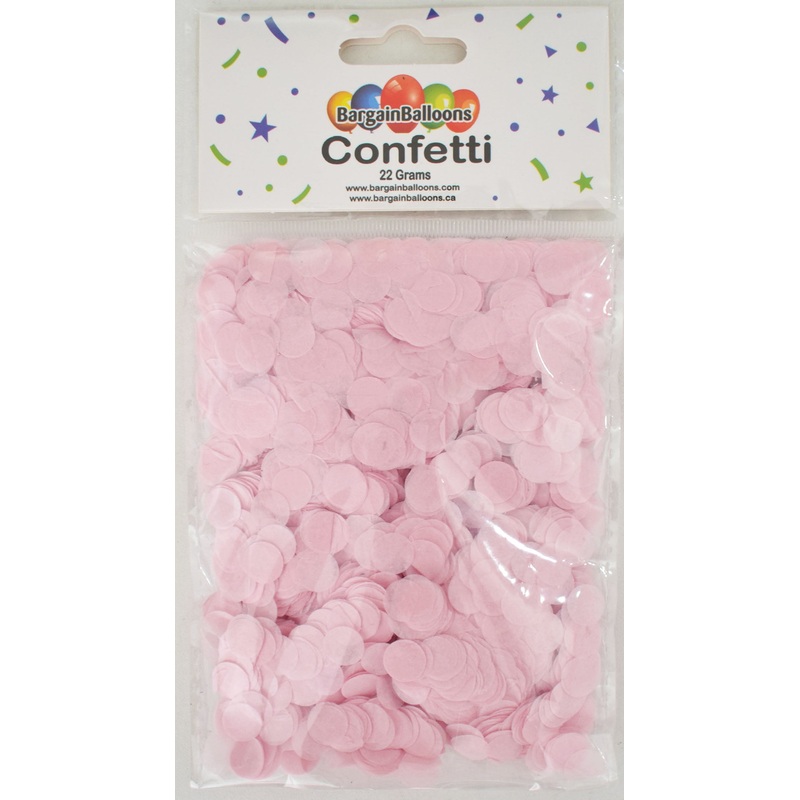Balloon Confetti Dots 22 Grams Tissue Rose 1CM-Round