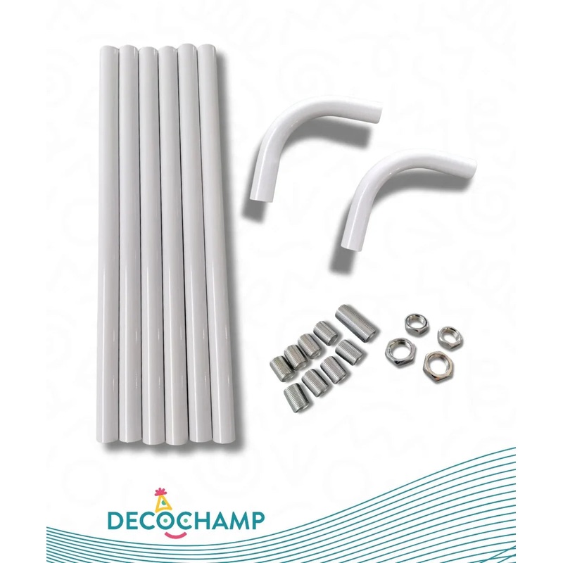 Deco Champ Metal Square Arch Kit (Use with 12"x12" DecoBase Required)