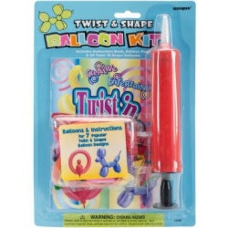 Twisting Balloons With Pump+Book Kit