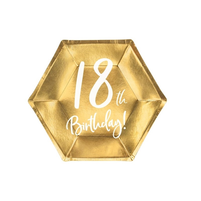 18th Birthday Plates