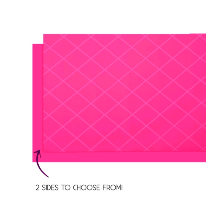 Flamingo Pink Paper Table Runner