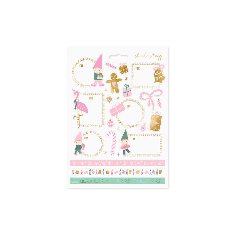 Gnomes Christmas Stickers