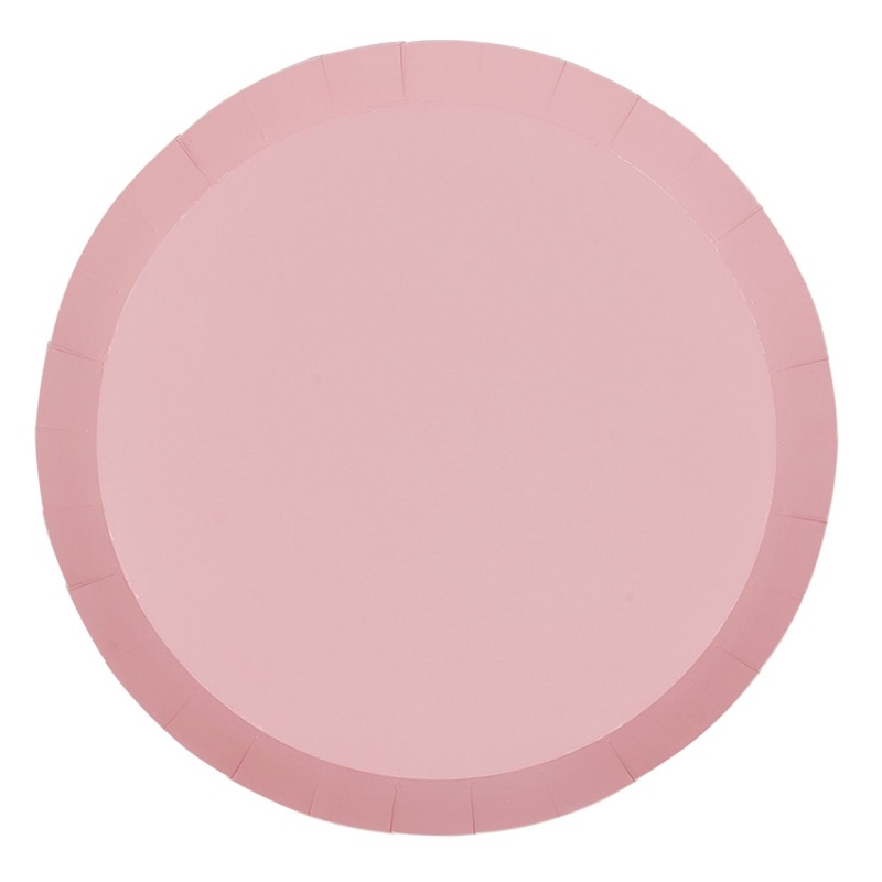 Pastel Pink Dinner Plates 20pk