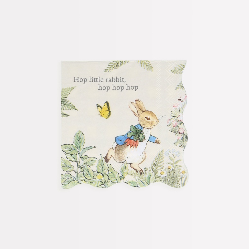 Peter Rabbit In The Garden Small Napkins