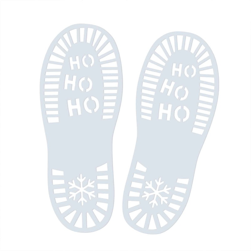 Santa Foot Stencil