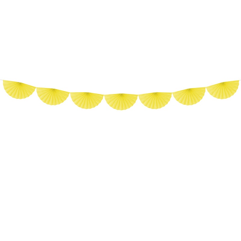 Yellow Tissue Garland