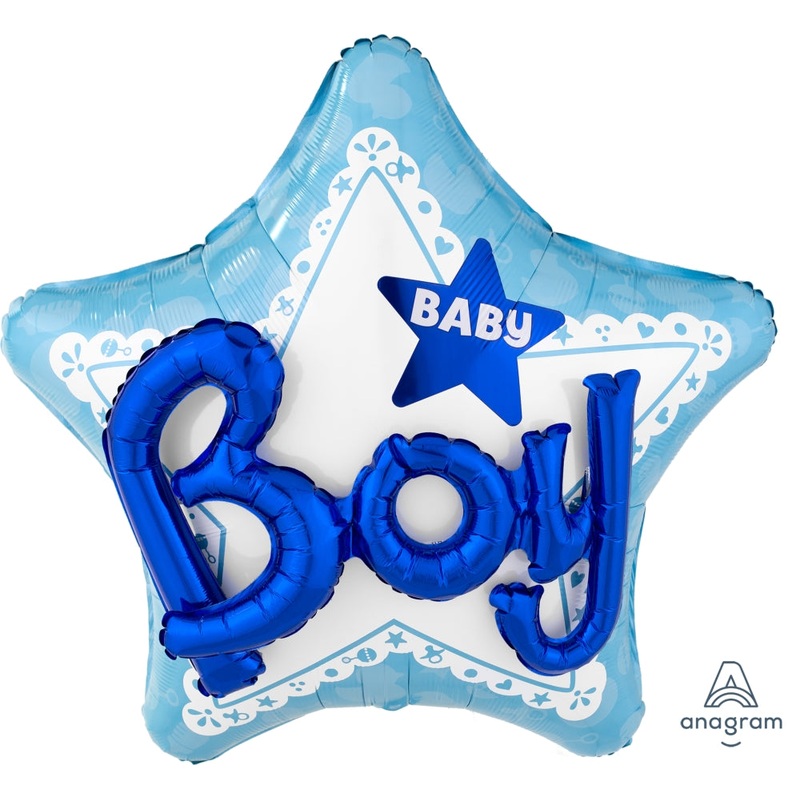 Celebrate Baby Boy 3 -D Effect !