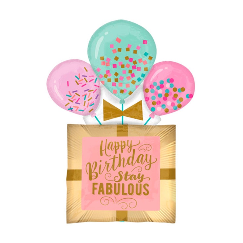 Fabulous Birthday Gift Supershape