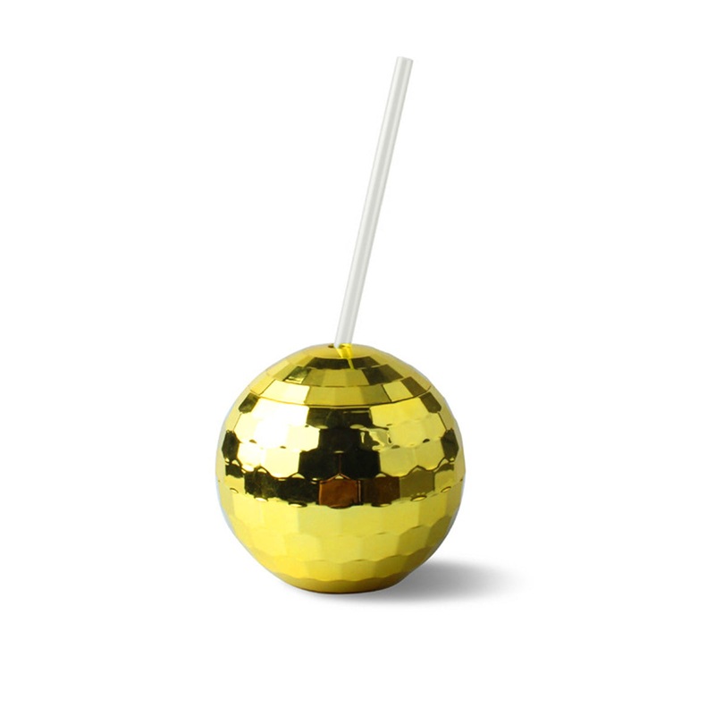 Gold Disco Ball Cup