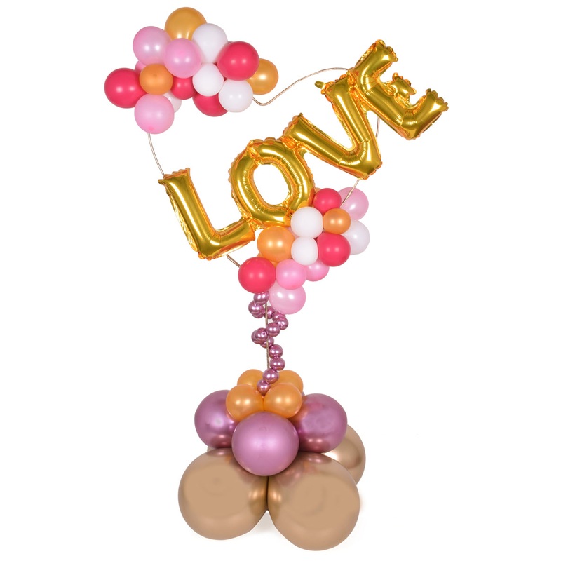 I Love you Organic Balloons