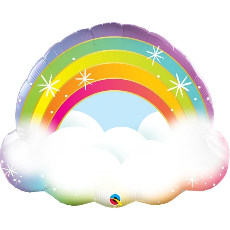Rainbow FOIL Balloon