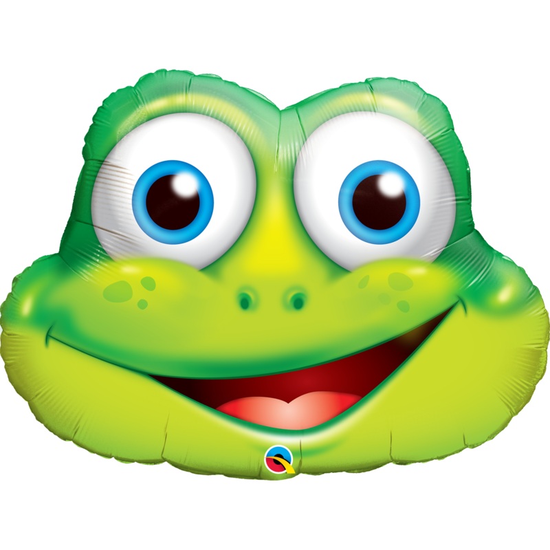 Shape Foil Funny Frog