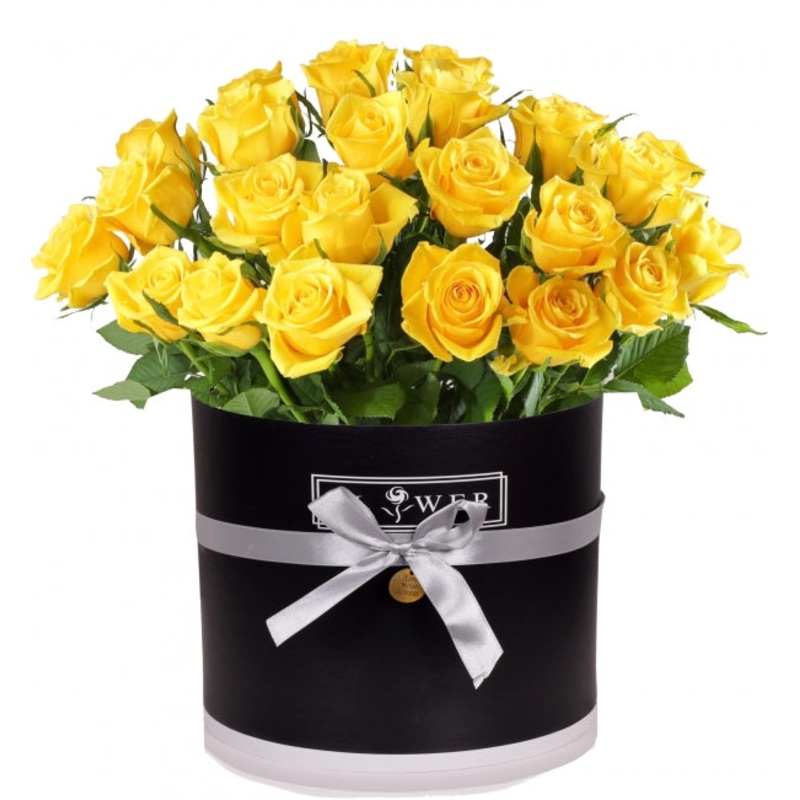 24 Yellow Roses