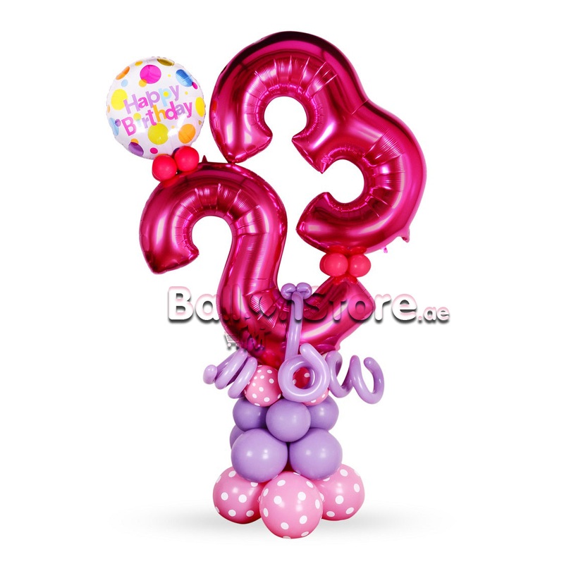 Any 2 Number Birthday Arrangement (F)