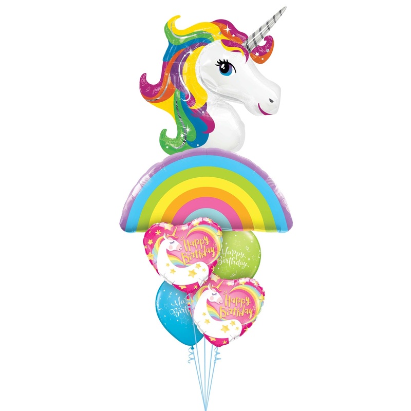 Birthday Magical Unicorn Balloons