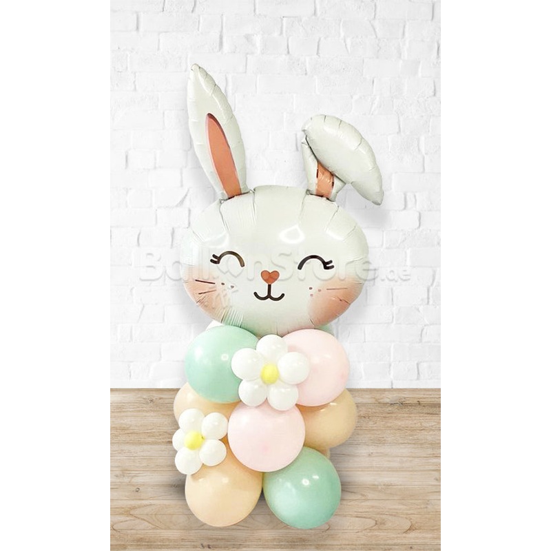 Bunny Balloon Arrangement  - Bunny usually replace with Similar Ones