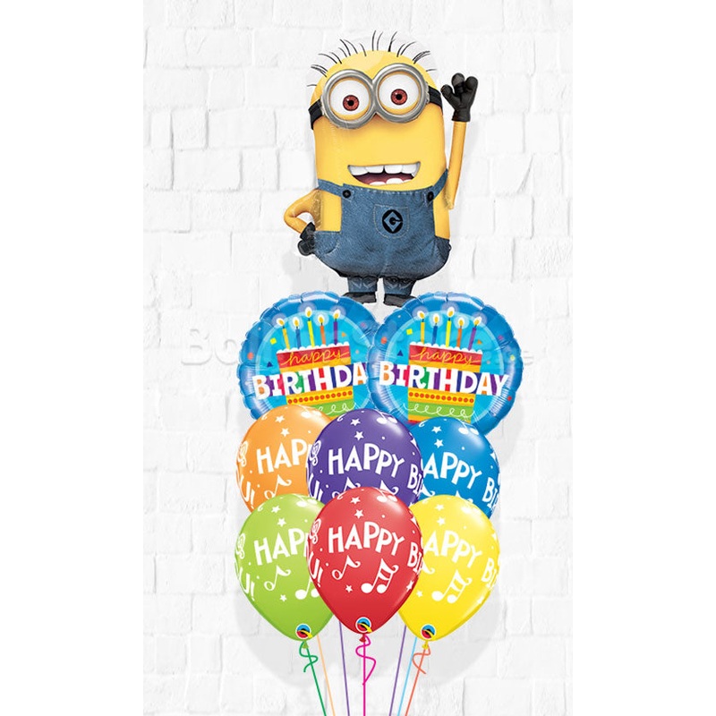 Despicable Me  Birthday To You Balloon Bouquet
