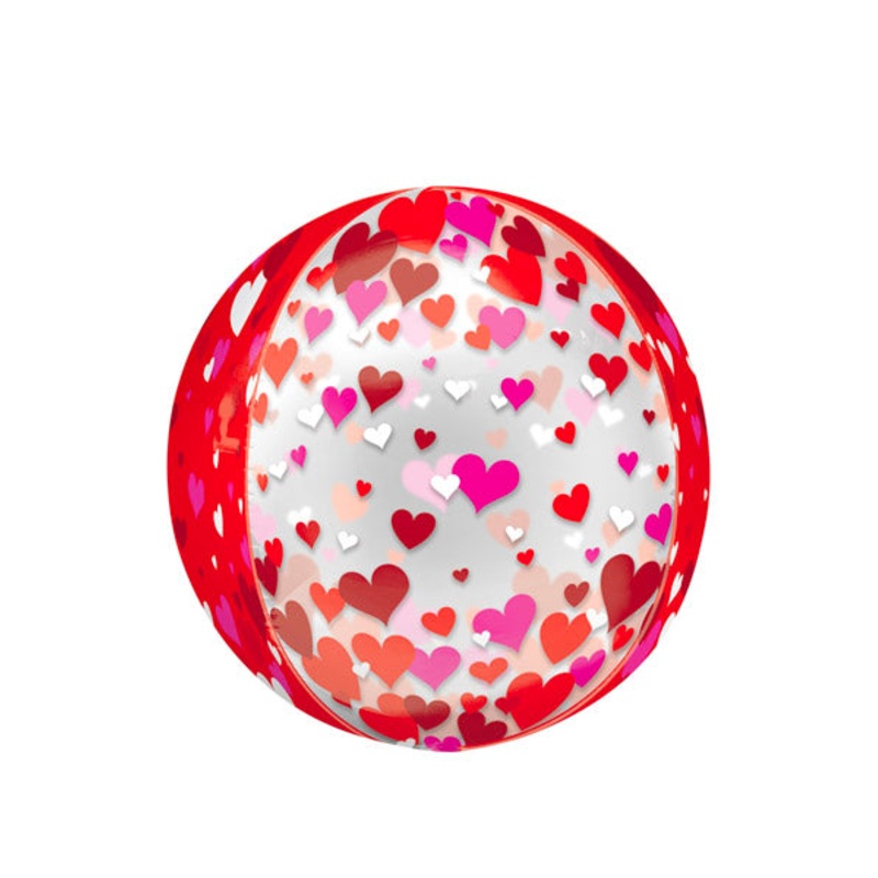 Floating Hearts ORBZ Foil Balloons