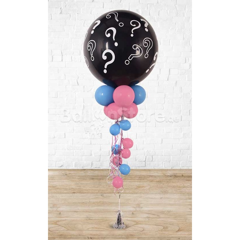 Gender Reveal 30"Jumbo Black