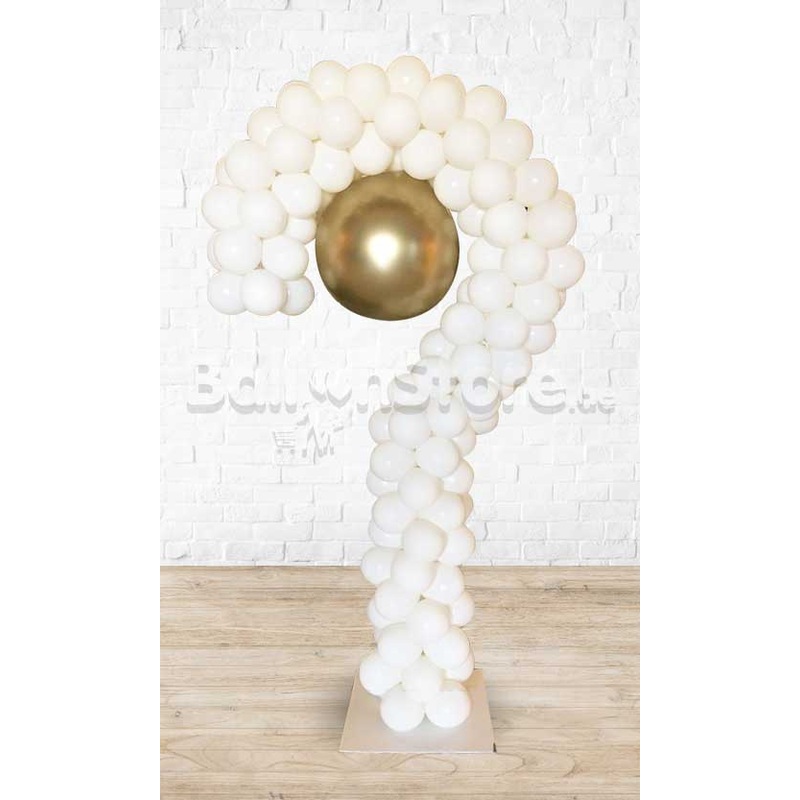 Gender Reveal Question Mark  Balloon Standee Arrangement / Can be Personalized -PRE ORDER DAY ADVANCE